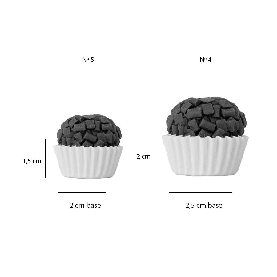 ideias de forminhas para doces finos em festas