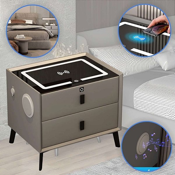 gadgets tech para mesa de cabeceira