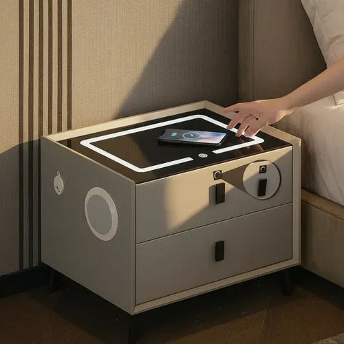 gadgets tech para mesa de cabeceira