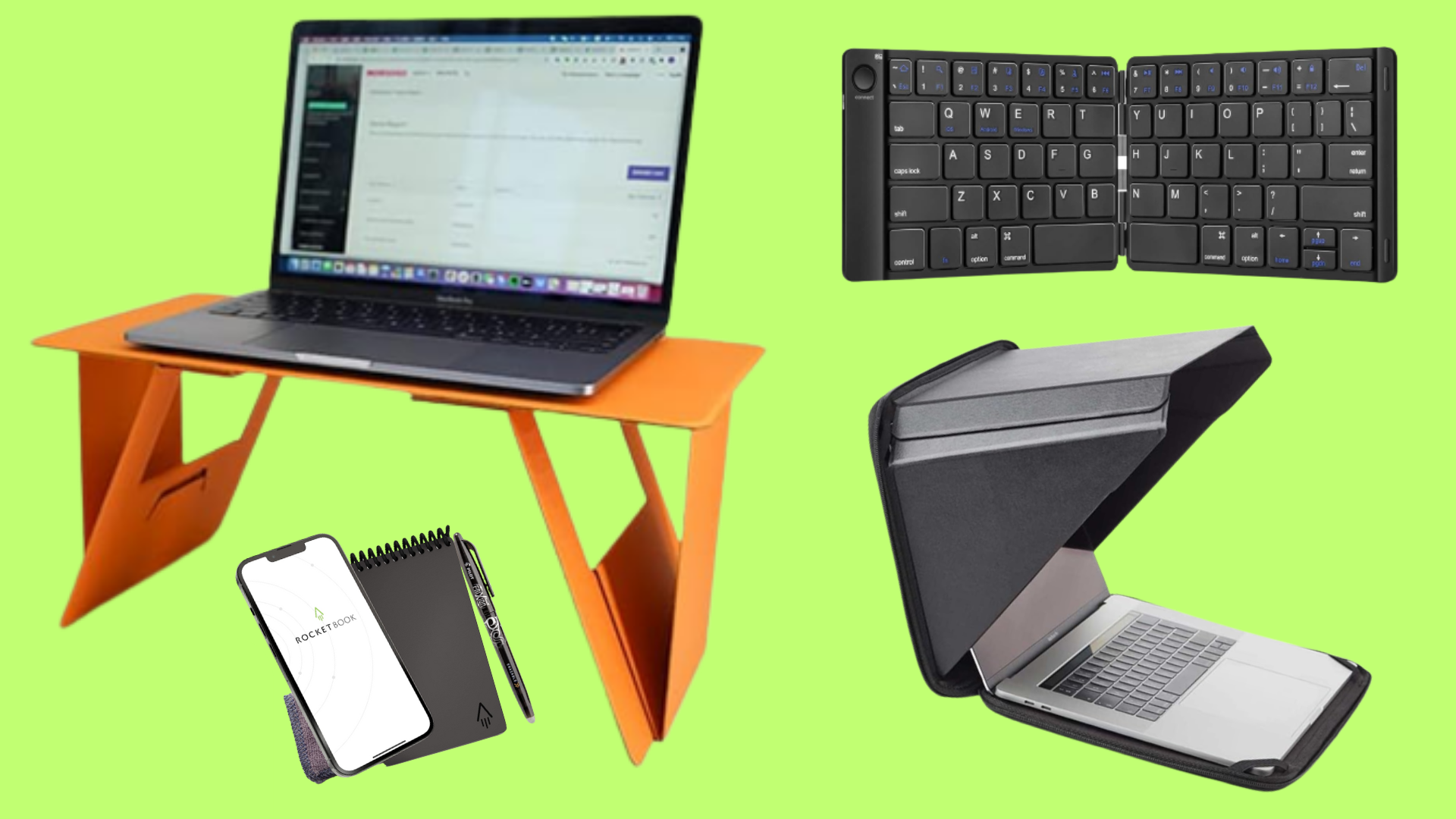 gadgets tech para mesa de escritório