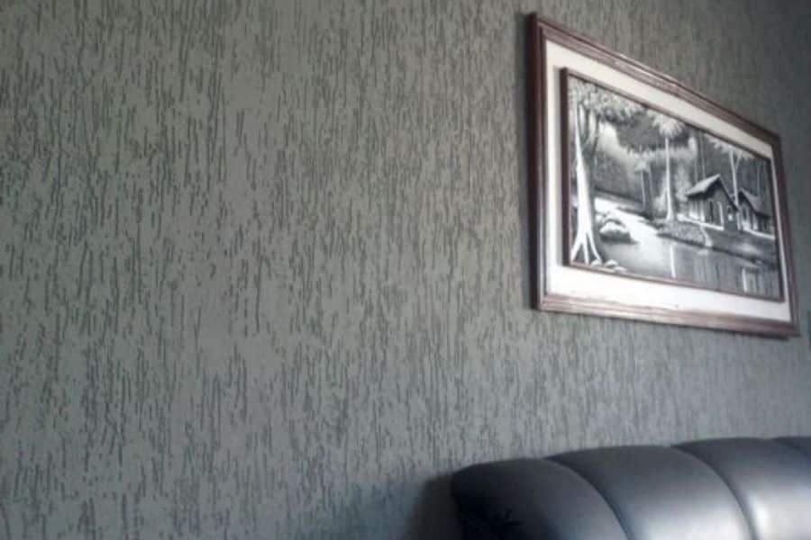 ideias de grafiato para sala de estar