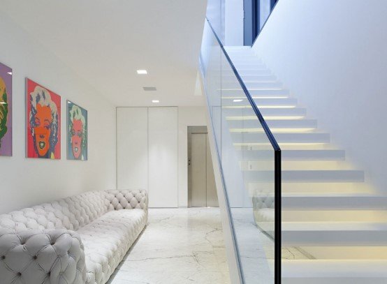 guarda corpo de vidro para escada