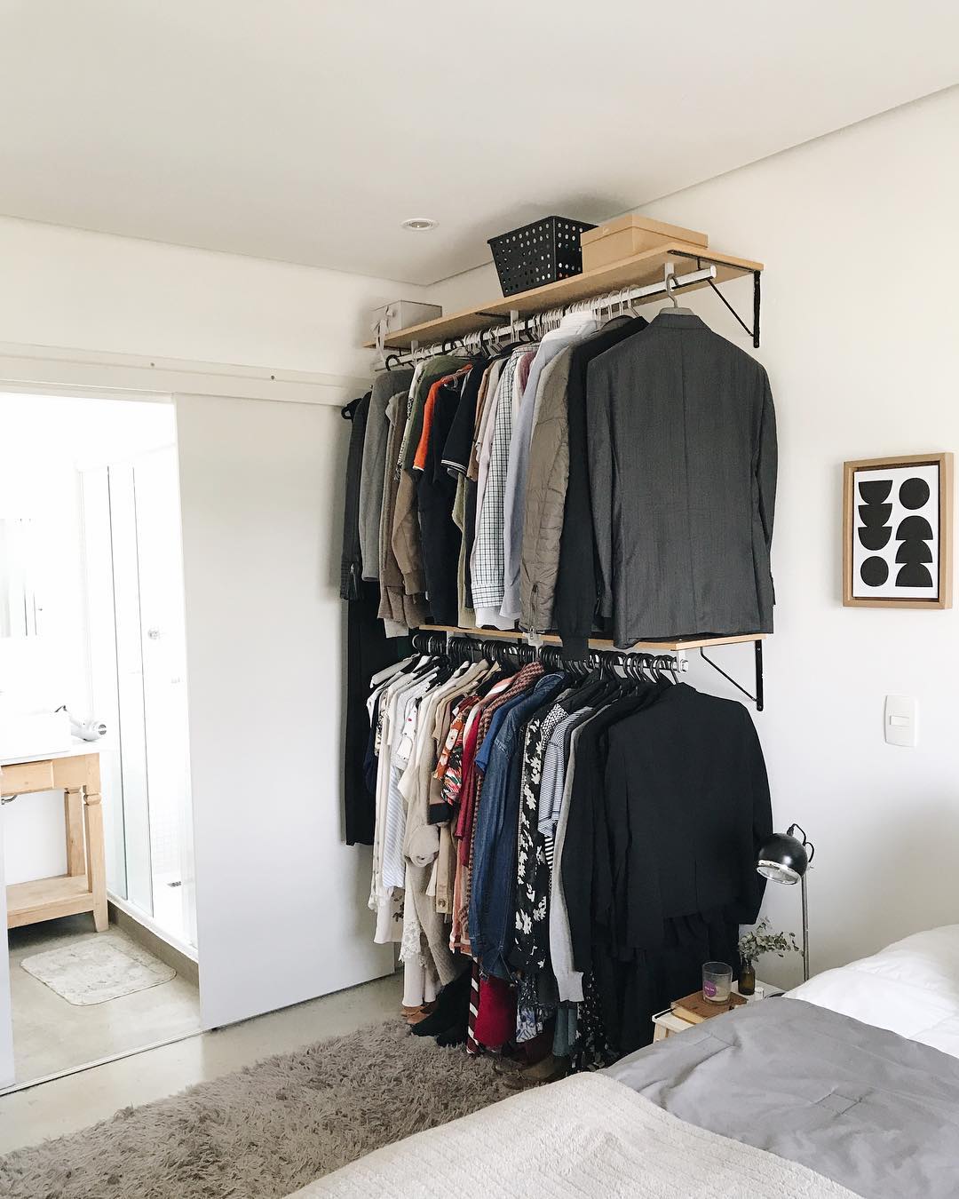 erros comuns ao montar guarda roupa aberto