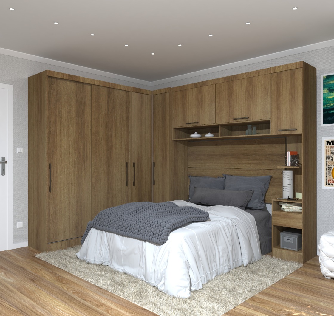 Guarda-Roupas Planejados: Solução Ideal para Quartos Pequenos
