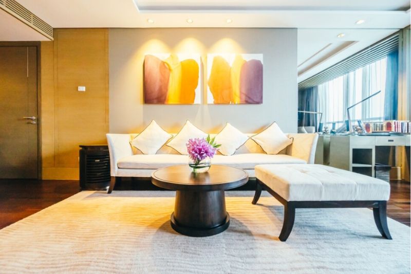 iluminação inteligente para sala de estar