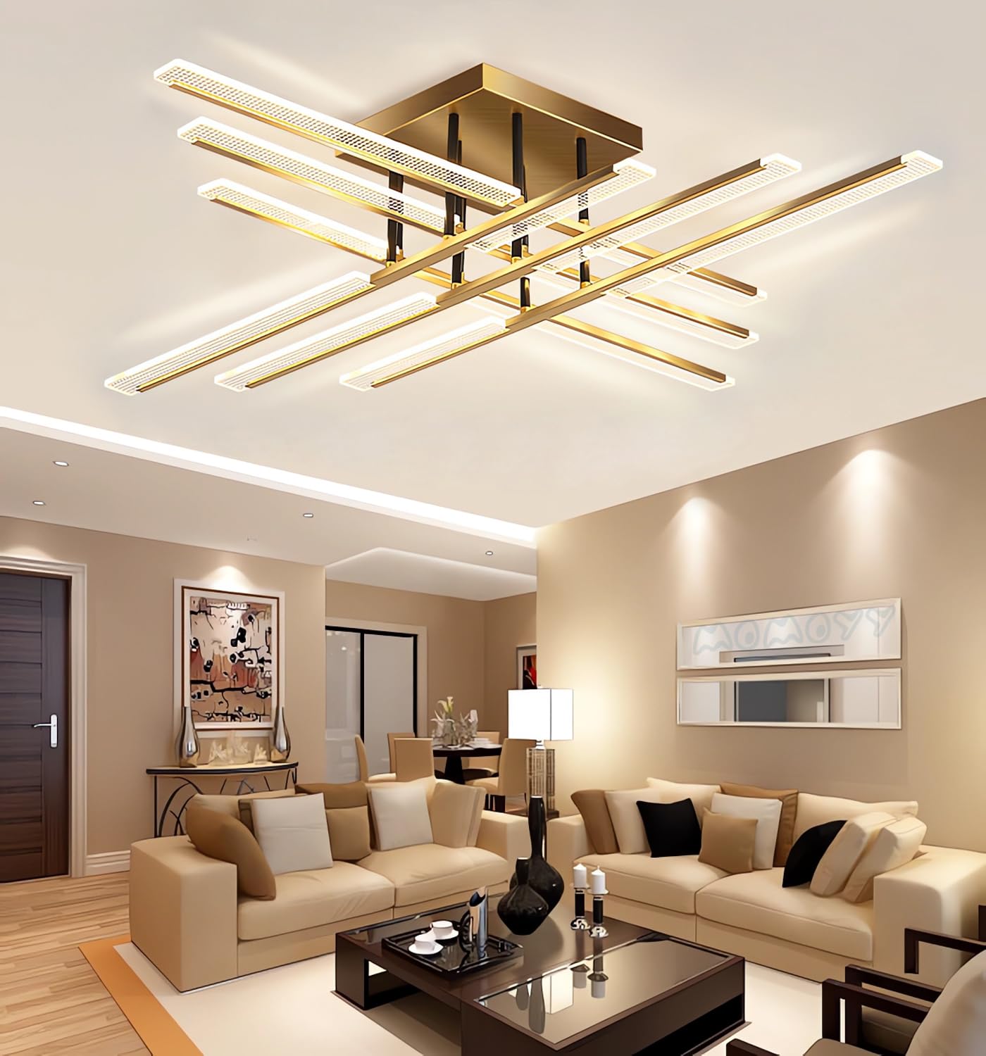 iluminação inteligente para sala de estar