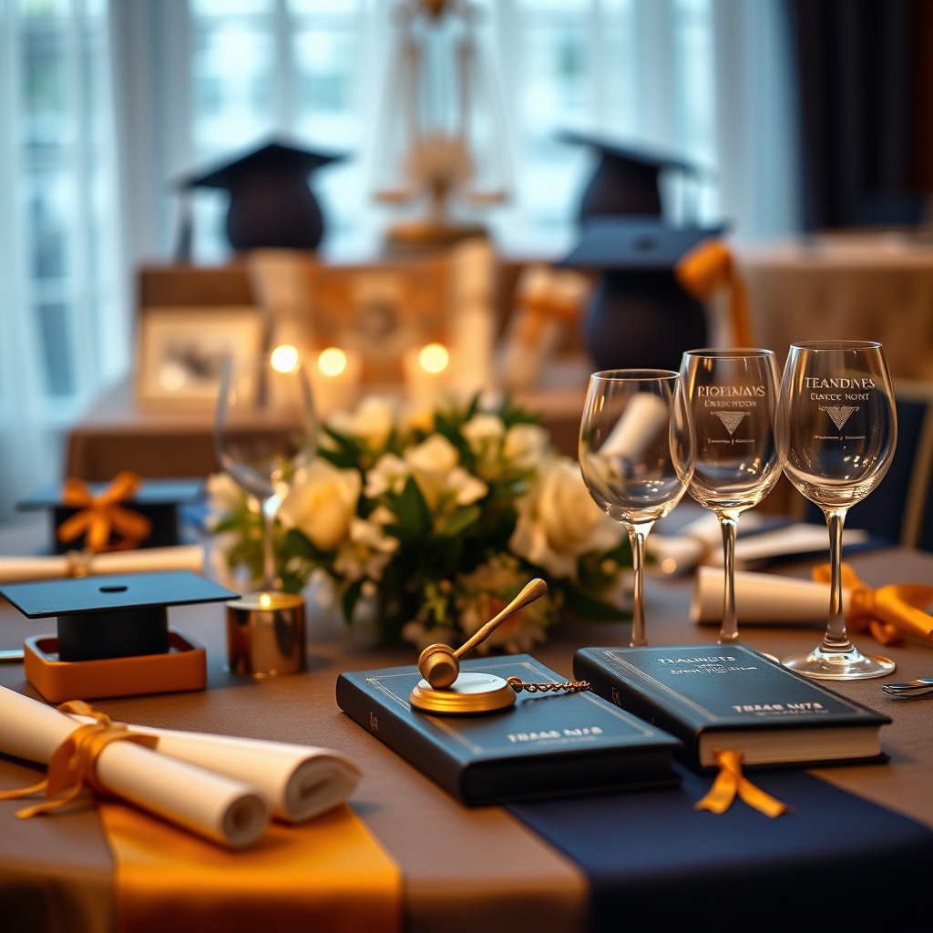 ideias criativas de lembrancinhas de formatura de direito