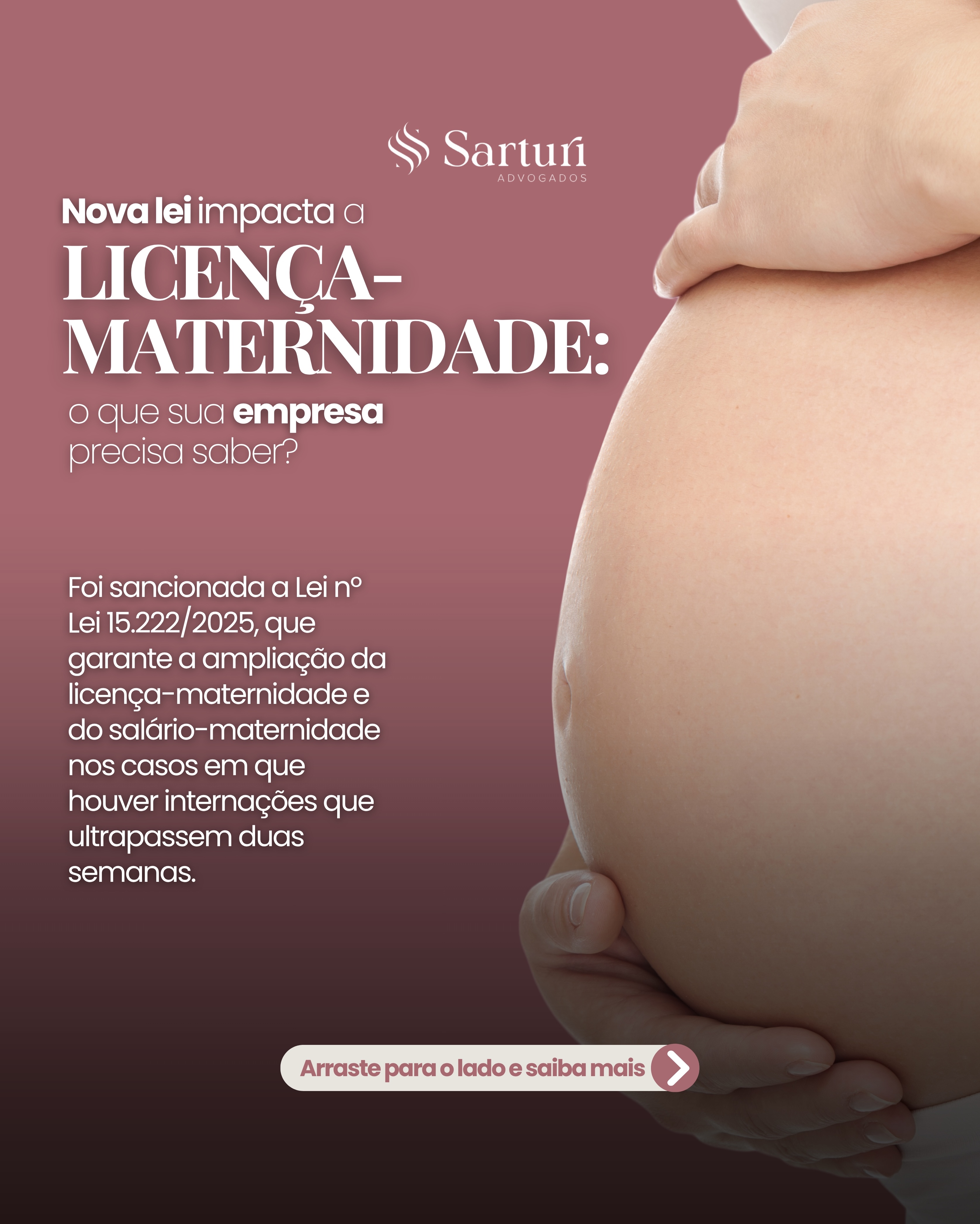 licença maternidade SP