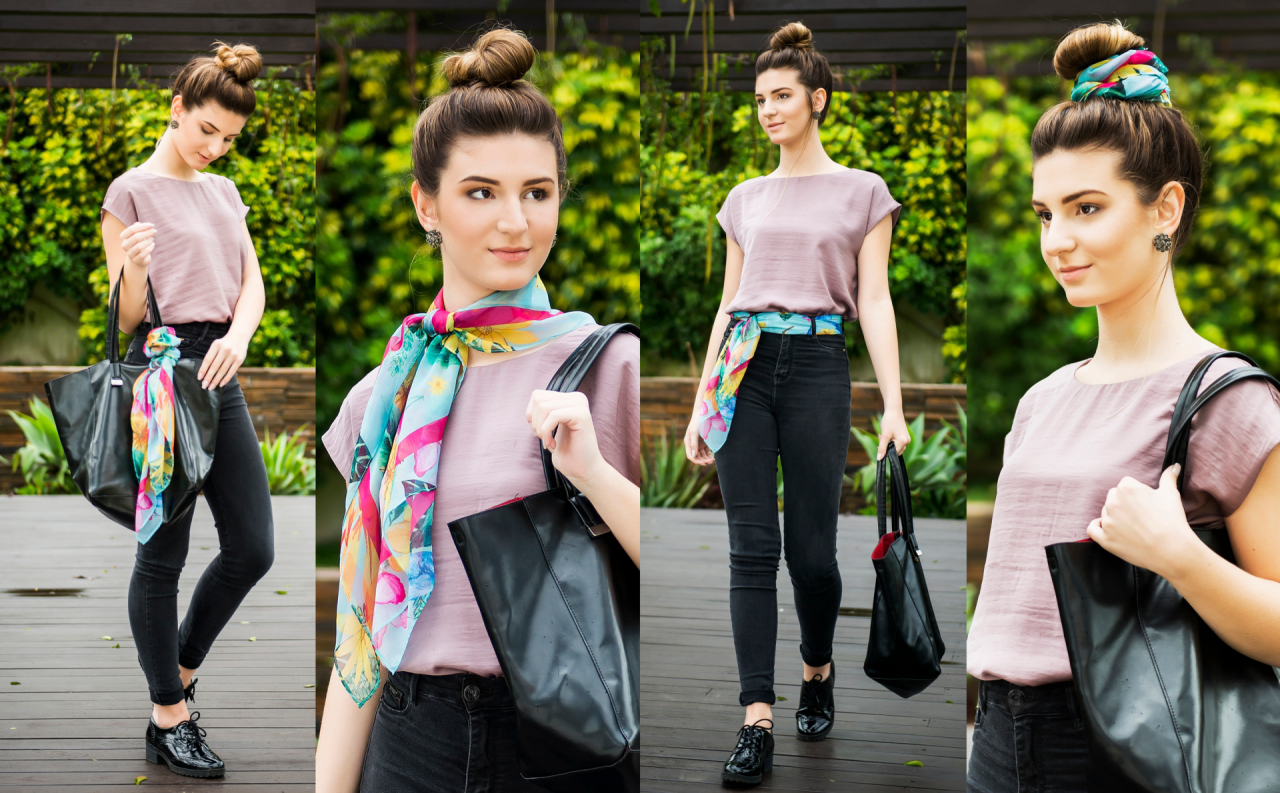 Tendências de Lenços 2025: Estampas e Tecidos em Alta