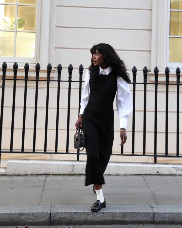 look de trabalho feminino