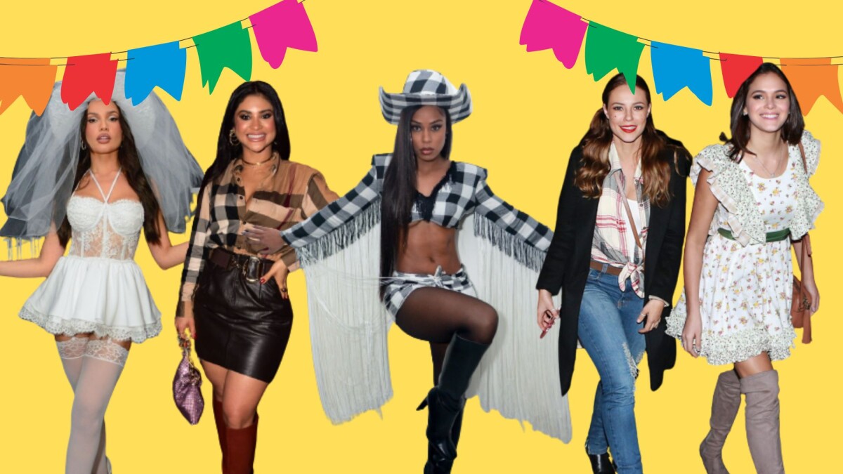 looks para festa junina