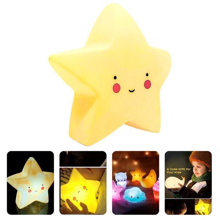 luminária de estrela infantil
