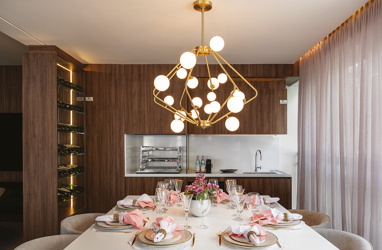 melhores lustres pendentes para mesa de jantar pequena