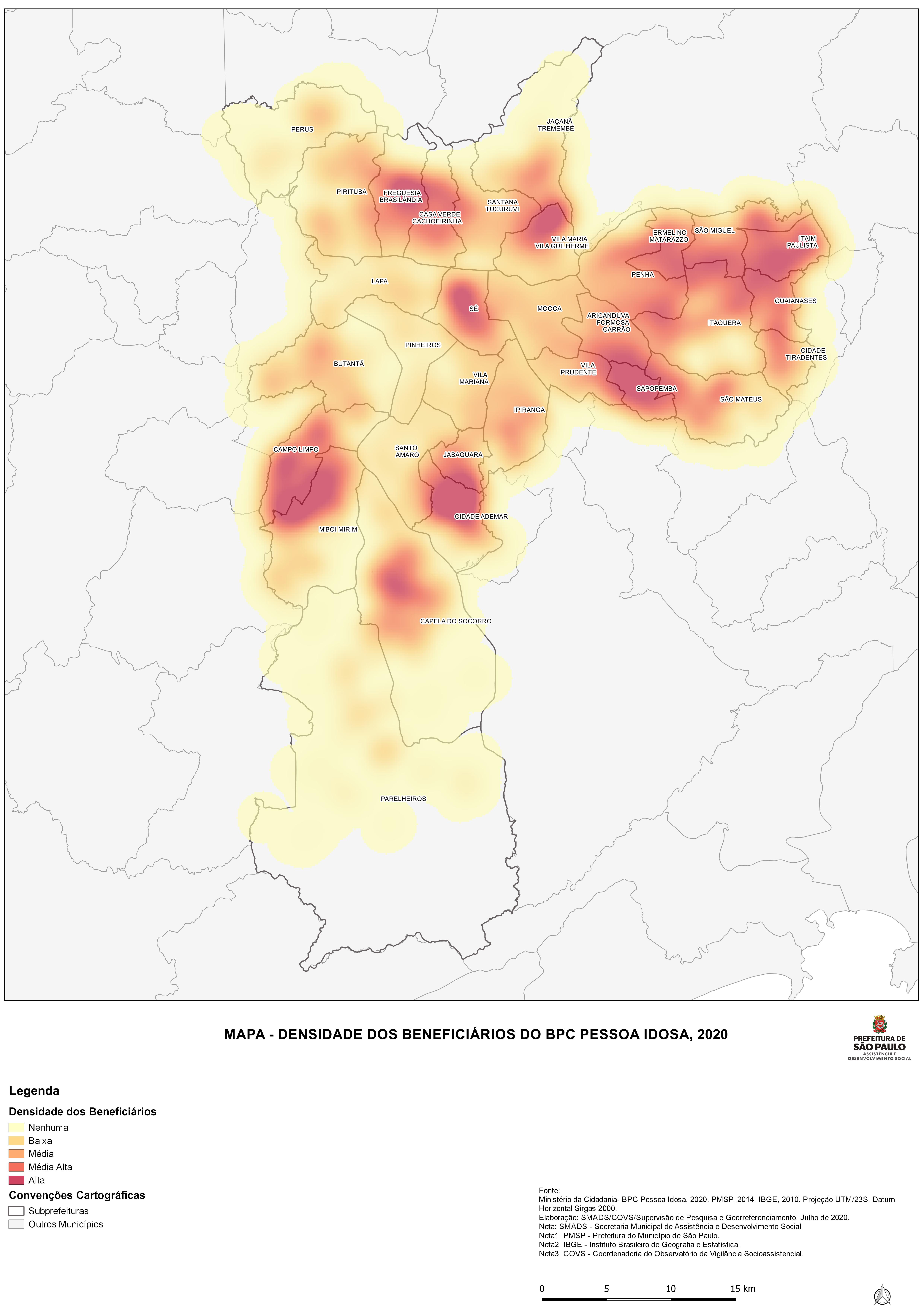 mapa de calor site SP