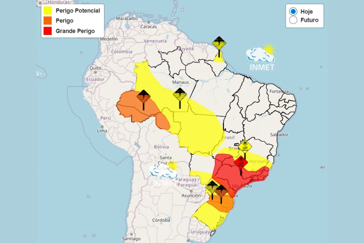 mapa de calor site SP