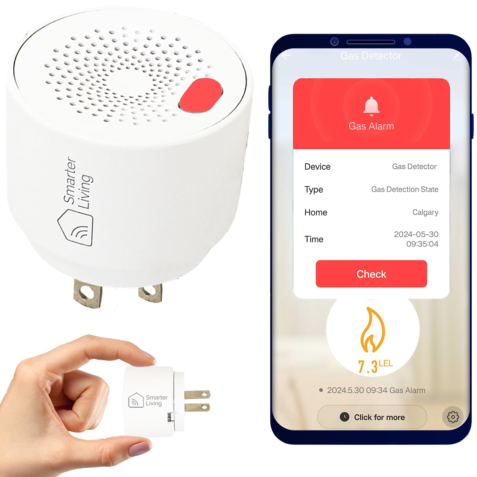 melhor sensor de gás natural wifi