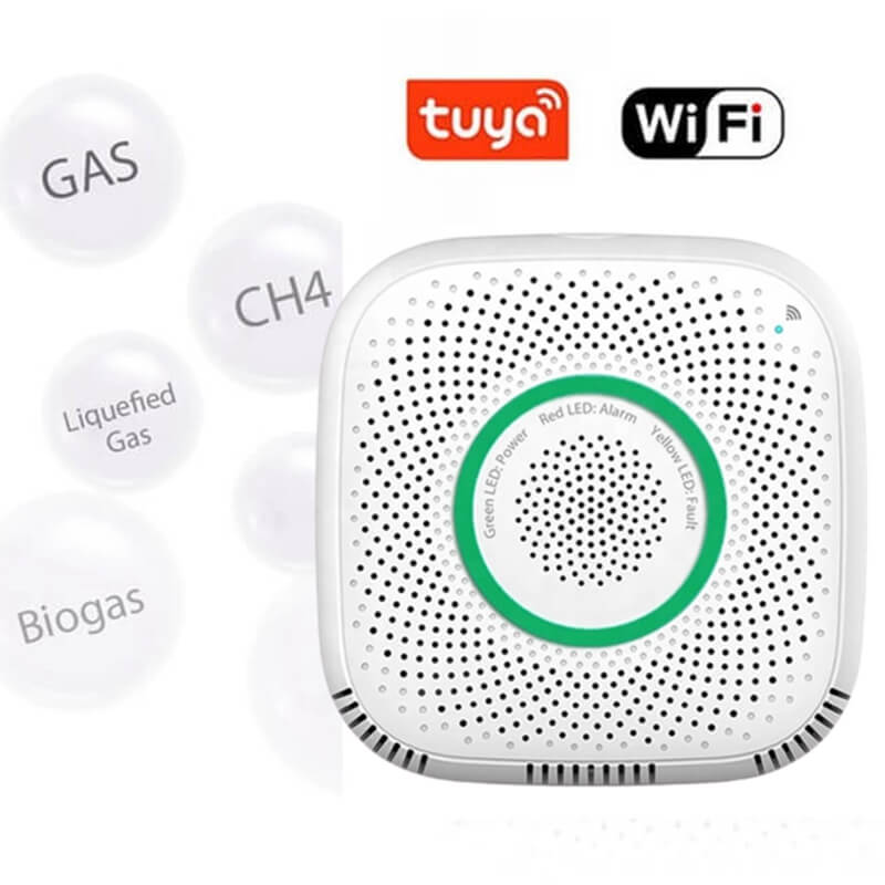 Comparativo: Sensores de Gás Wi-Fi vs. Zigbee para automação