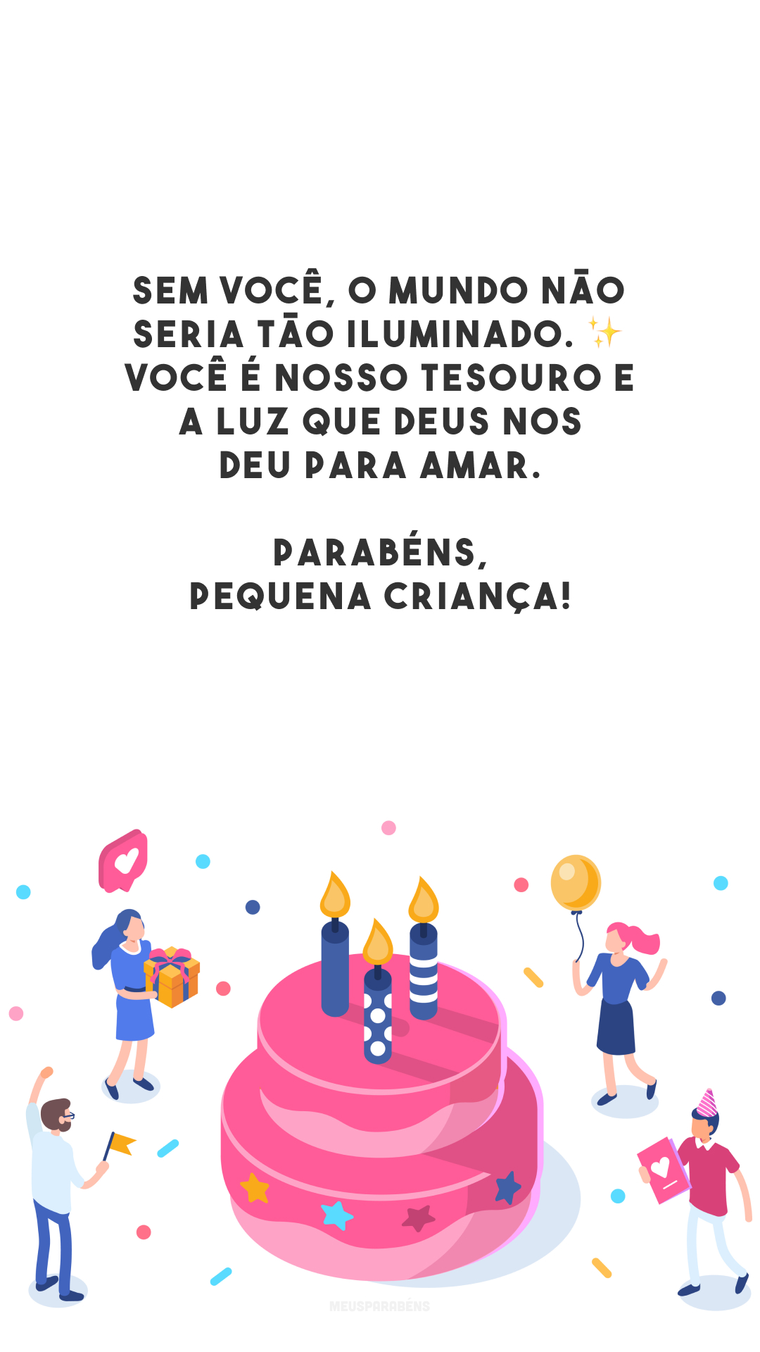 mensagens de aniversário para crianças criativas e divertidas