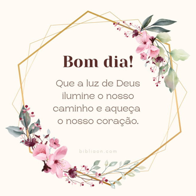 mensagem de bom dia de deus