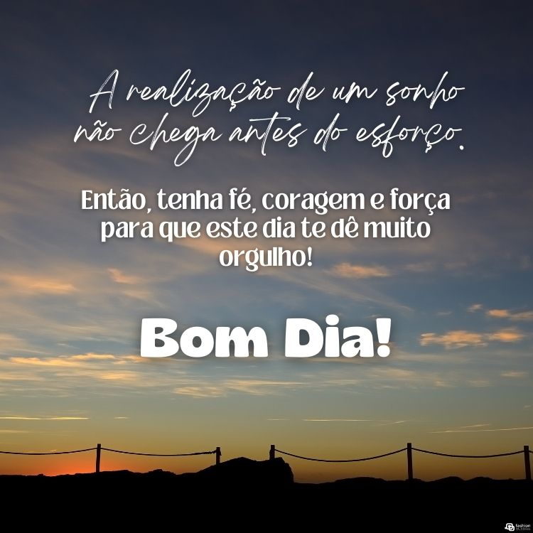 mensagem de bom dia de deus