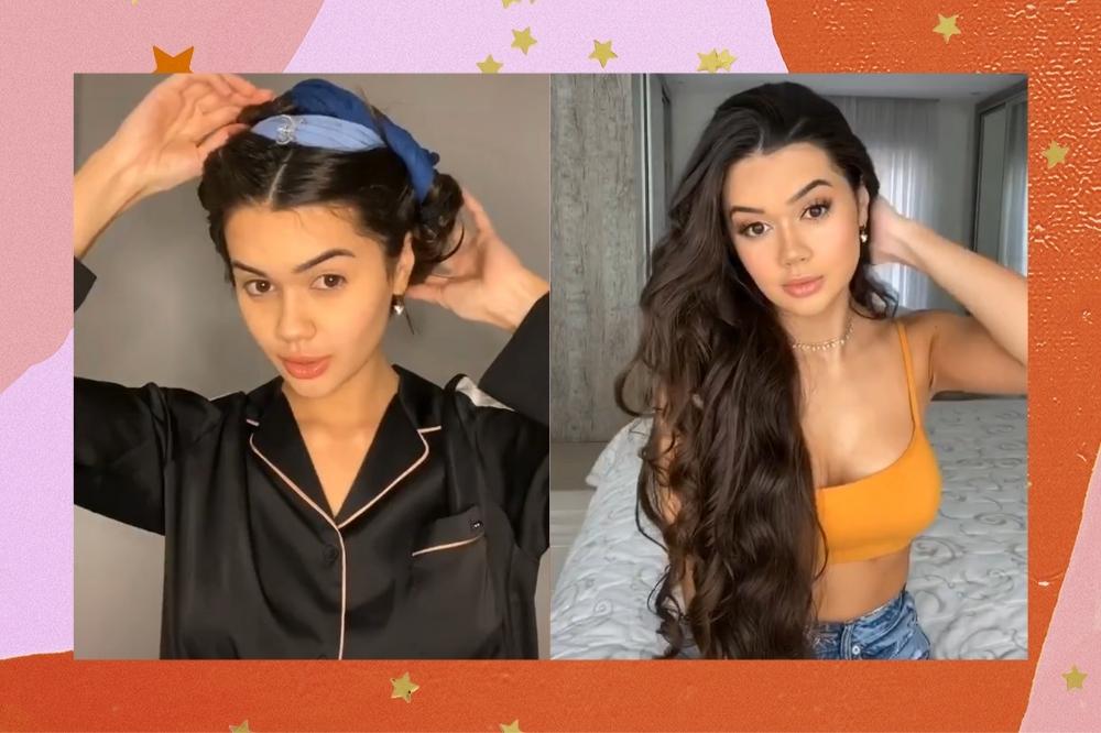 o cabelo ondulado ficar liso