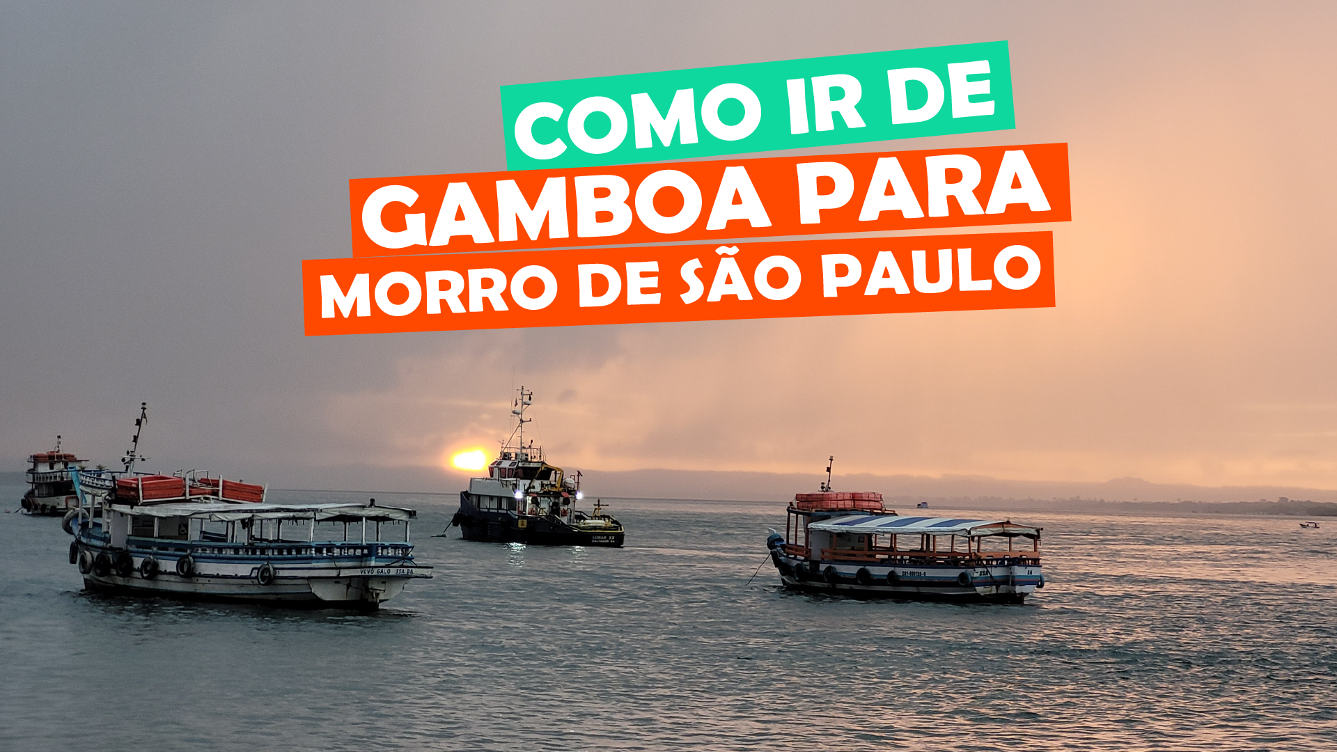 As melhores praias para famílias em Morro de São Paulo e arredores