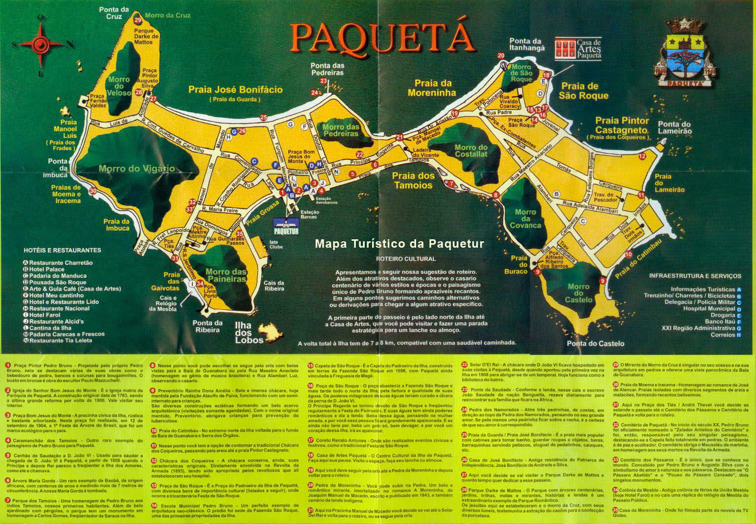 o que fazer em Paquetá RJ