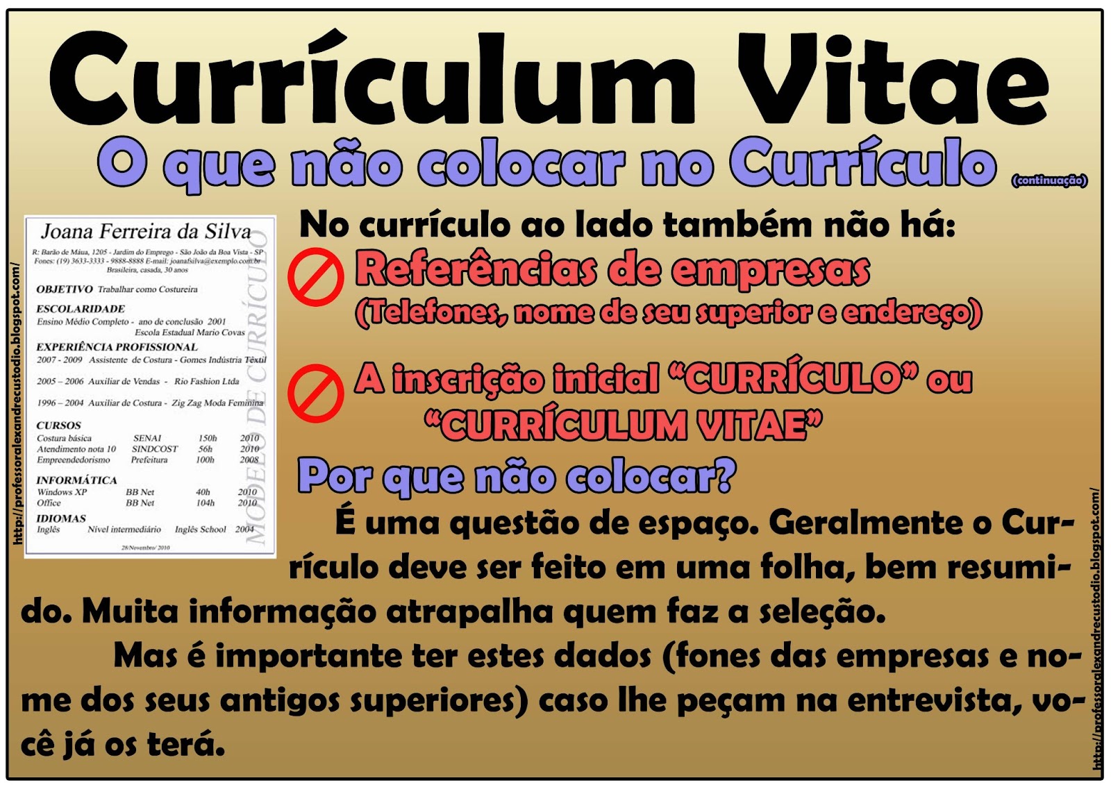 Experiências Antigas no Currículo: O Que Manter e O Que Remover