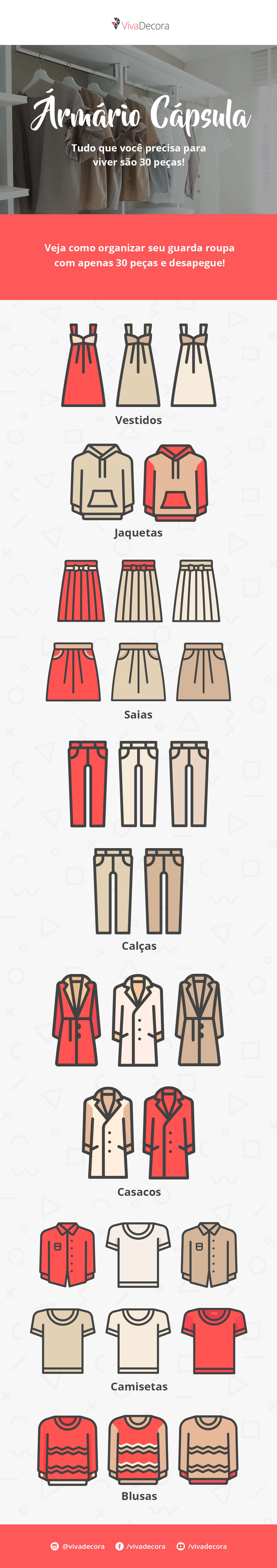 As 10 Peças Essenciais para um Guarda-Roupa Cápsula Versátil