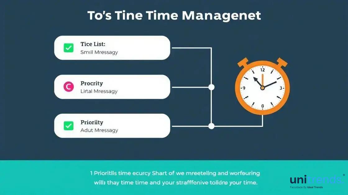 organizar a vida para ter mais tempo livre