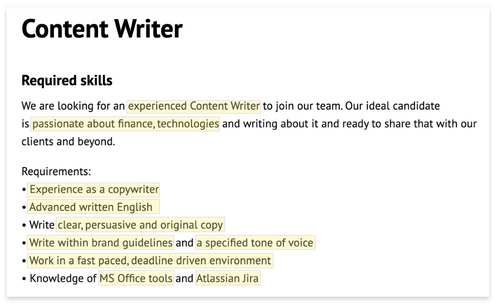 Ferramentas para Identificar Palavras-Chave Ideais para Seu Currículo