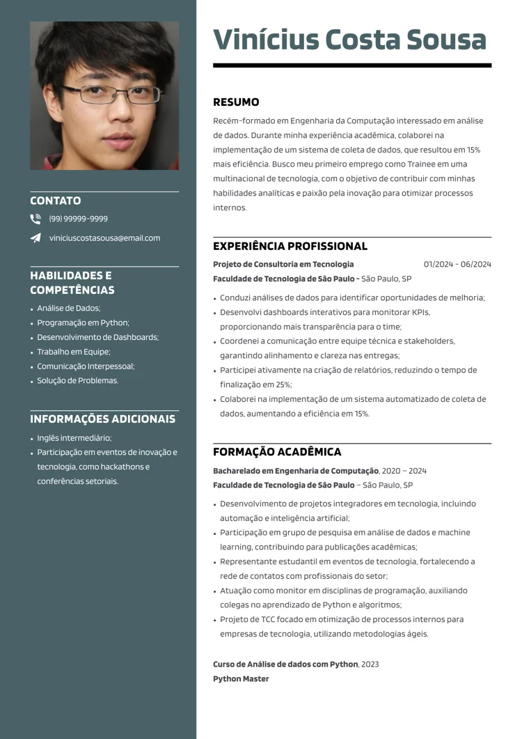 para conseguir um emprego