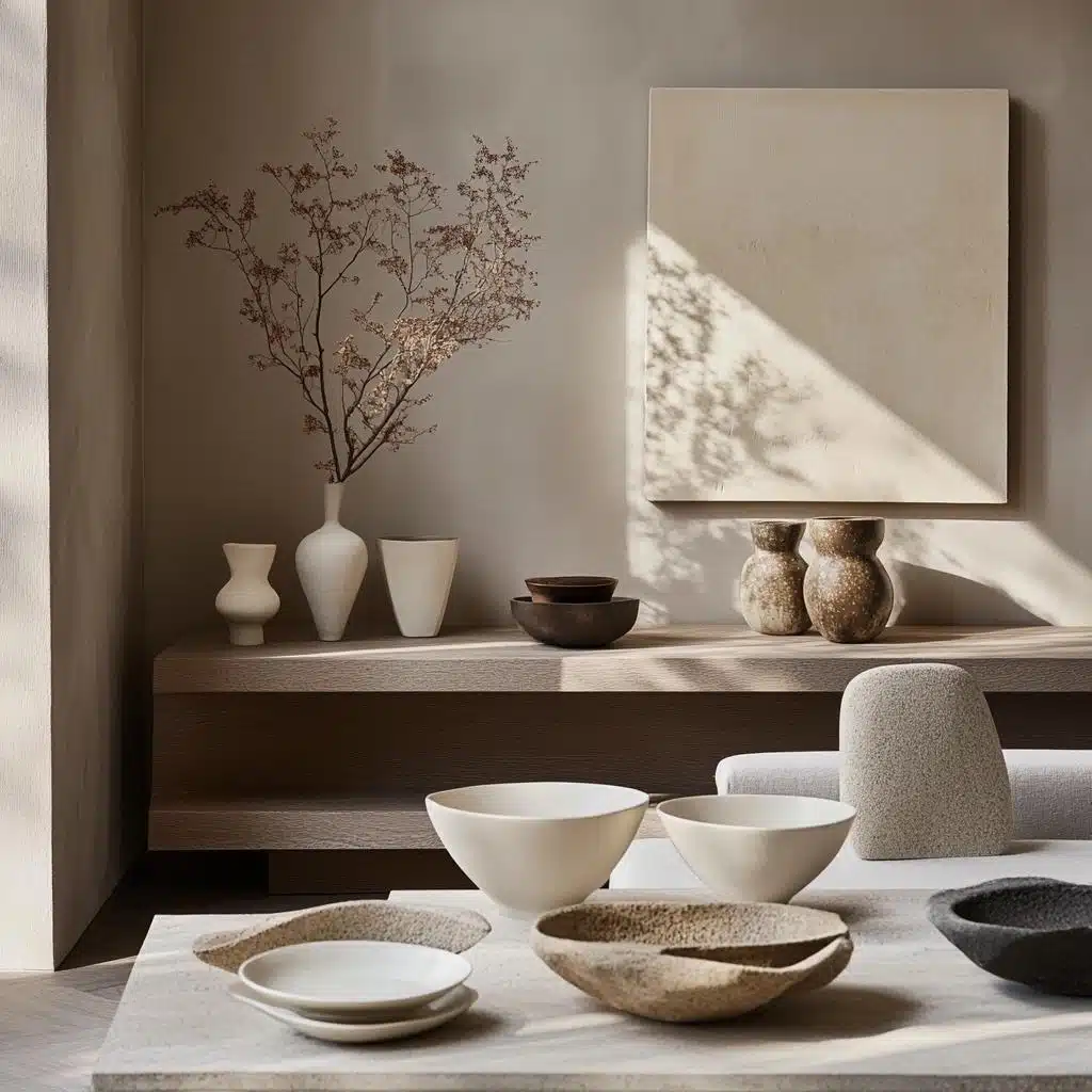 ideias de decoração com peças de cerâmica artesanal