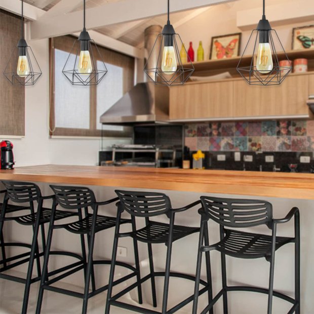 Lâmpadas Vintage e de Filamento: O Par Perfeito para seu Pendente Aramado