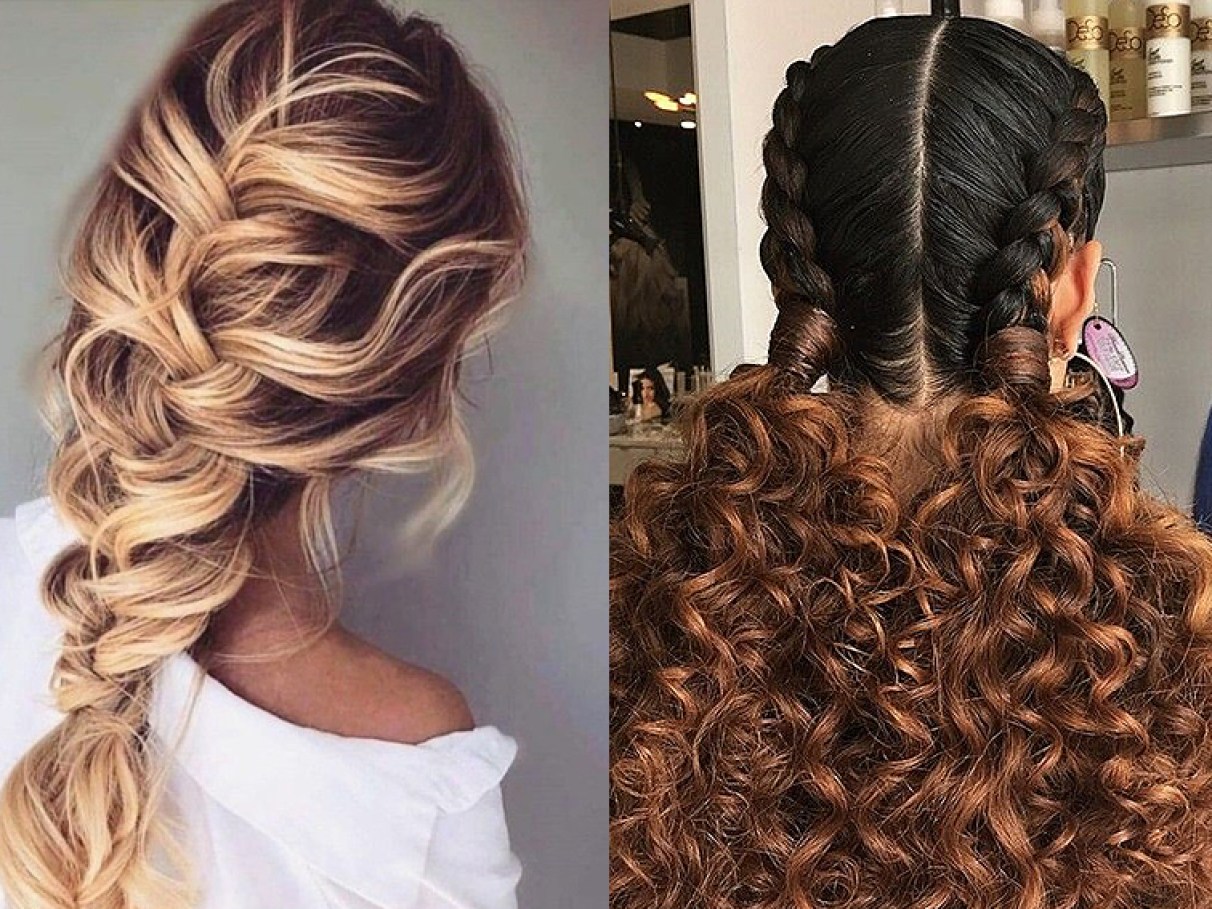 penteado de tranças