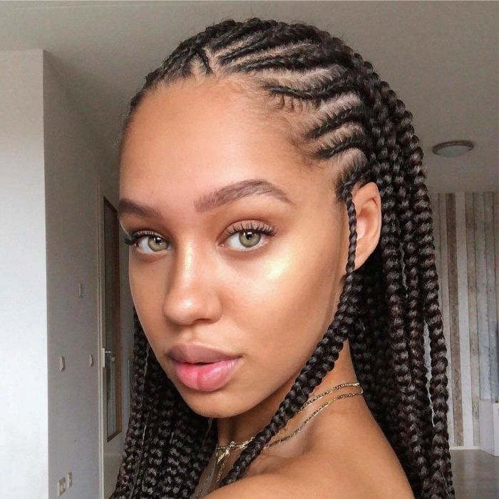 Penteados com Box Braids: 7 Ideias Criativas para o Seu Dia a Dia