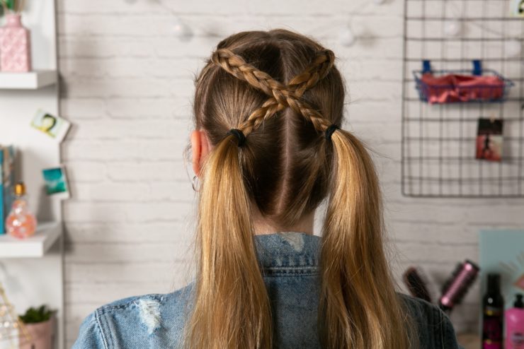 penteados para ir pra escola