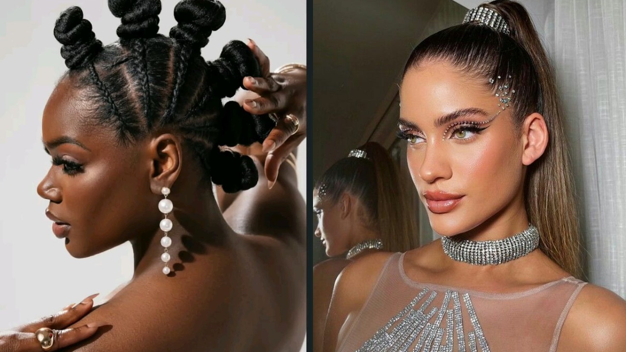 Space Buns com Glitter: O Penteado Perfeito para o Bloco de Carnaval