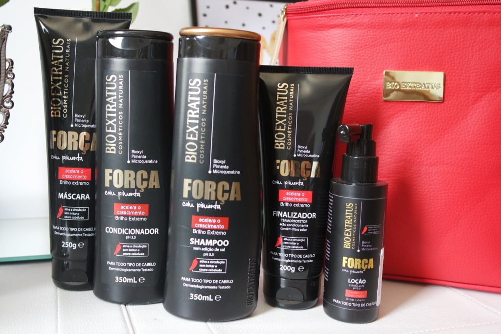 Produtos com Pimenta para Cabelo: Análise da Linha Bio Extratus Força com Pimenta