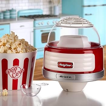 Pipoqueira de ar quente vs. óleo: Qual a melhor opção retrô?