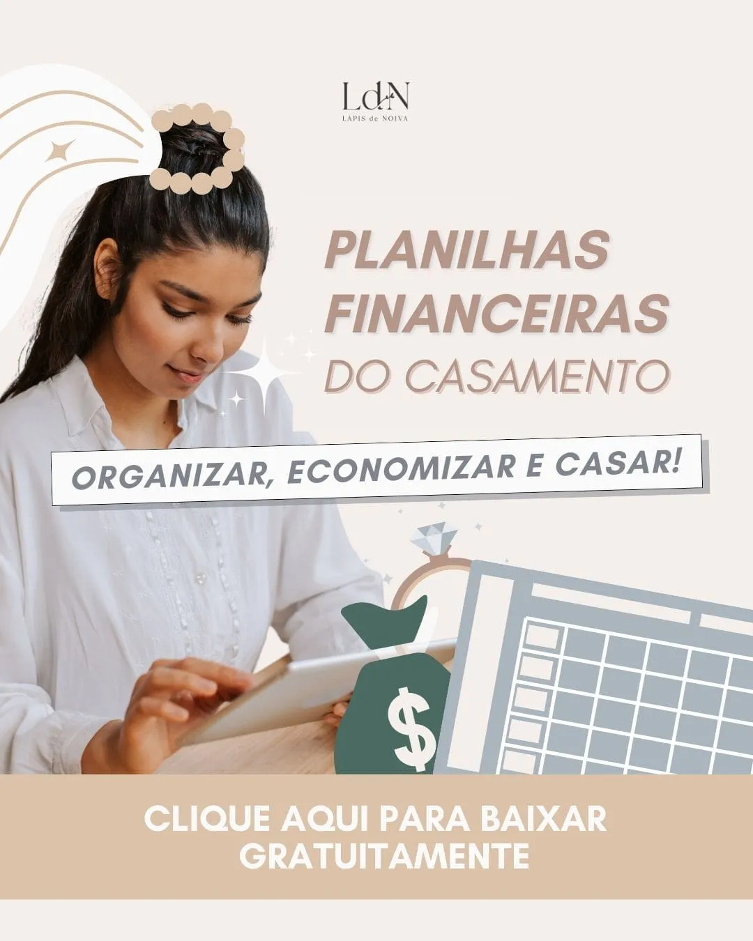 planejamento para casar financeiramente