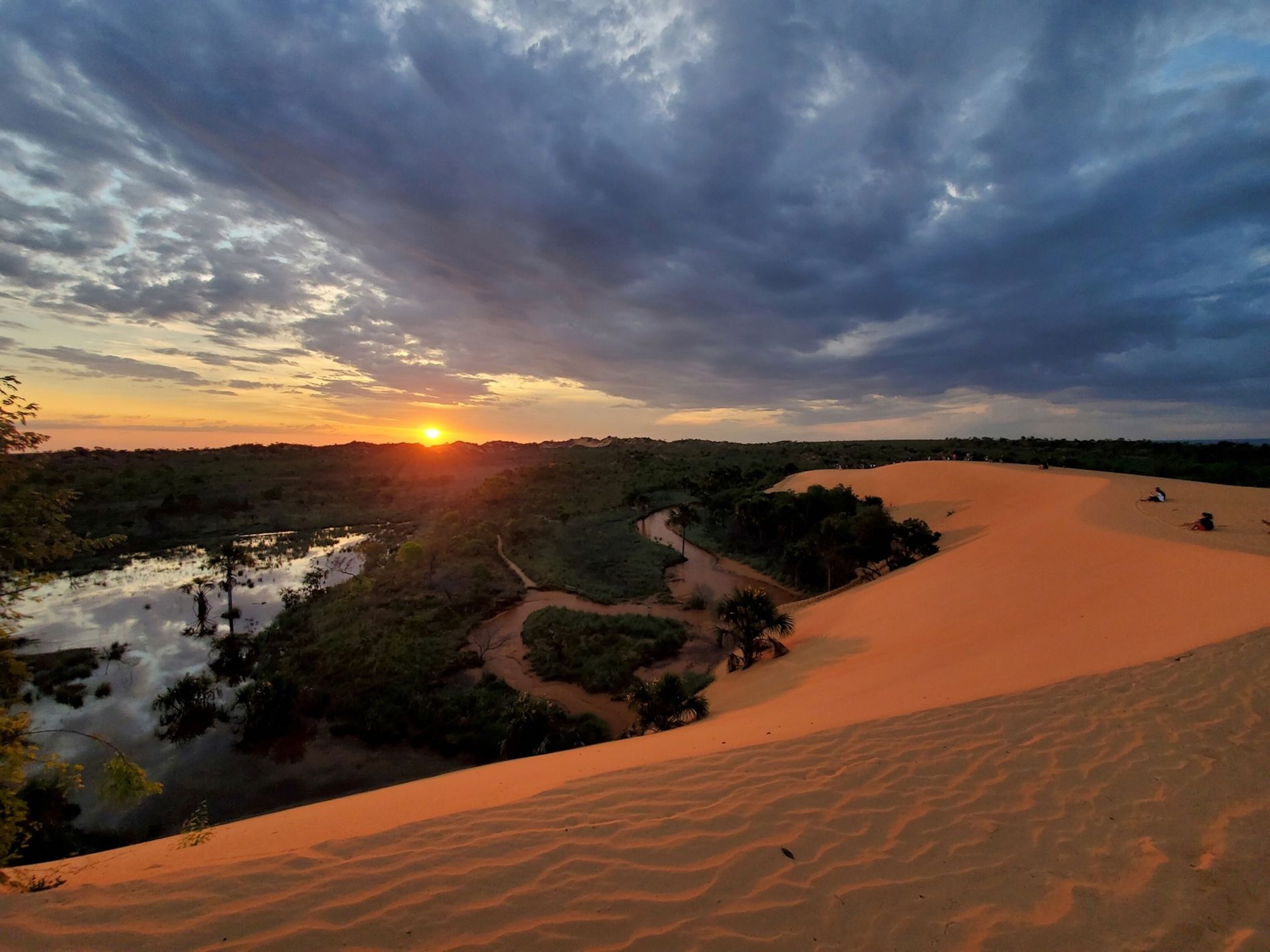 como chegar nas dunas do jalapão para o pôr do sol