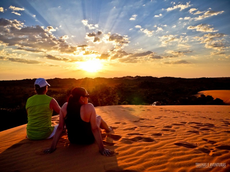 dunas do jalapão vs pedra furada pôr do sol