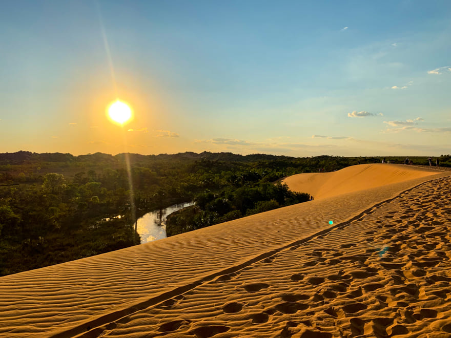 por do sol dunas jalapao