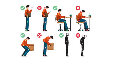 postura correta para estudar
