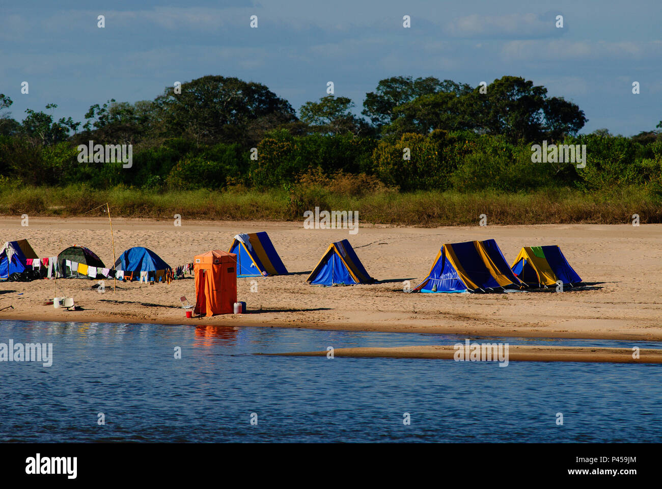praias do Rio Araguaia para acampar