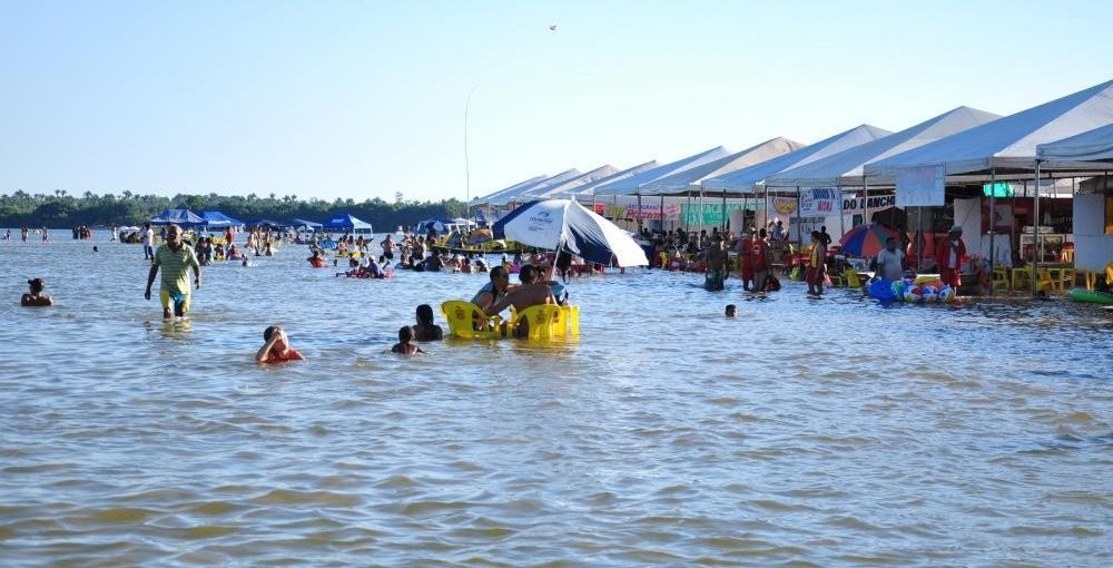 praias do Rio Araguaia para acampar