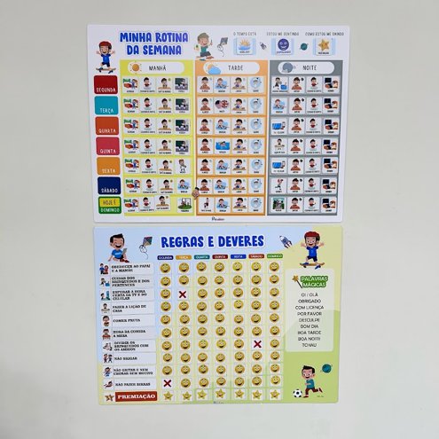 Quadro de Rotina ou Quadro de Incentivo? Entenda a Diferença e Como Usar