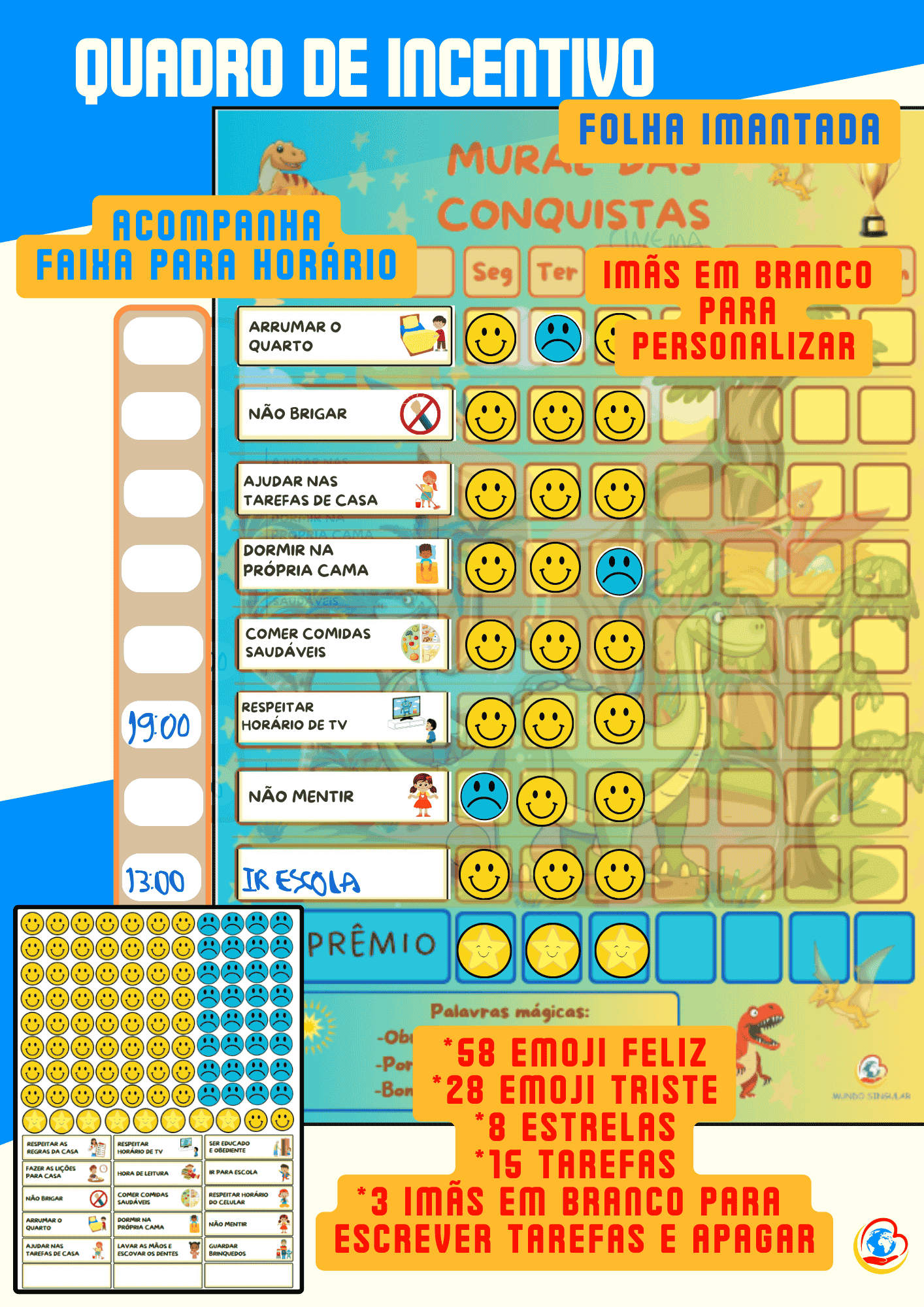 Quadro de Rotina ou Quadro de Incentivo? Entenda a Diferença e Como Usar