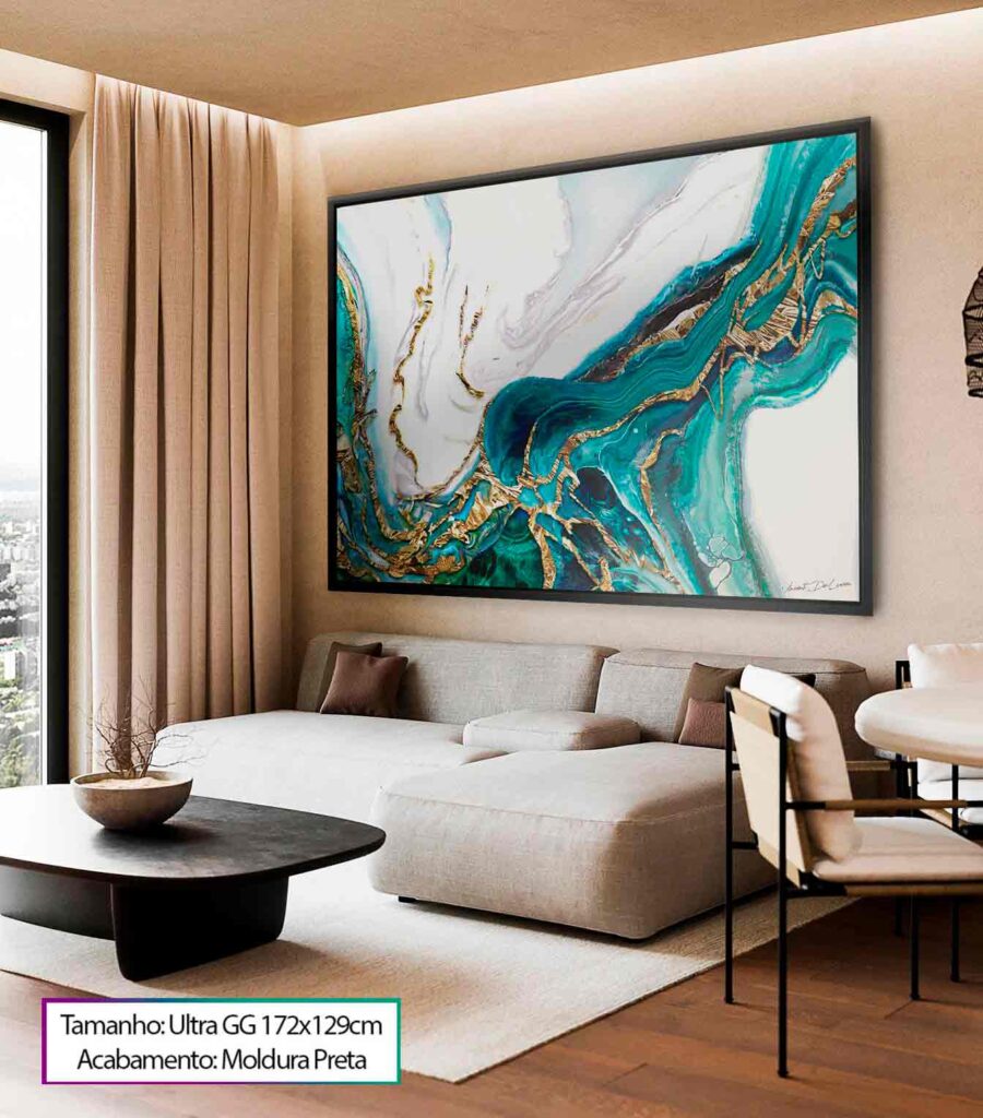 Guia Completo: Como Escolher o Quadro Abstrato Ideal para Sua Sala